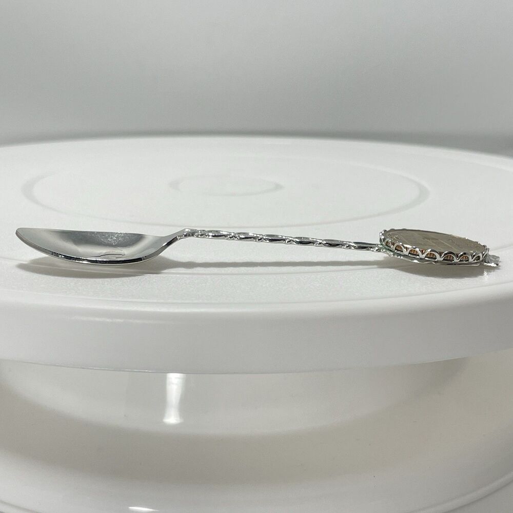North Carolina First Flight 1903 Quarter Souvenir Spoon Wright Brothers - Picture 6 of 7